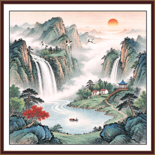 山水国画