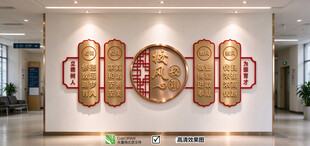 校风校训文化墙