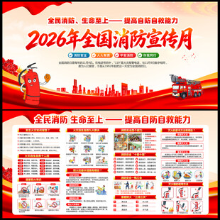 2026年全国消防宣传月