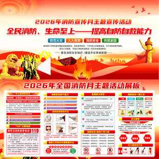 2026全国消防宣传月 