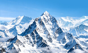 雪山背景墙