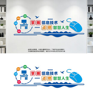 计算机室文化墙