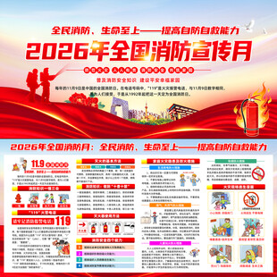 2026年全国消防月消防日