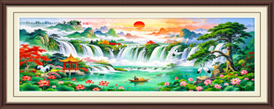 山水风景画