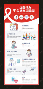 艾滋病展架