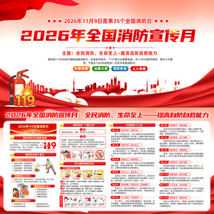 2026全国消防宣传月