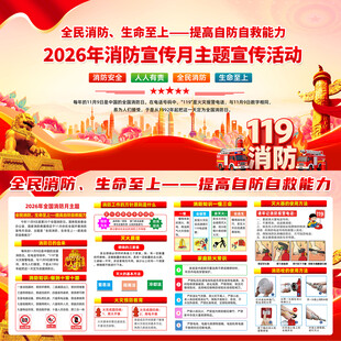 2026全国消防宣传月 