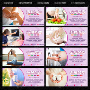 妇科展板